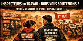 1er Mai 2026 : appel aux inspecteurs du travail 1er MAI 2026 inspecteurs